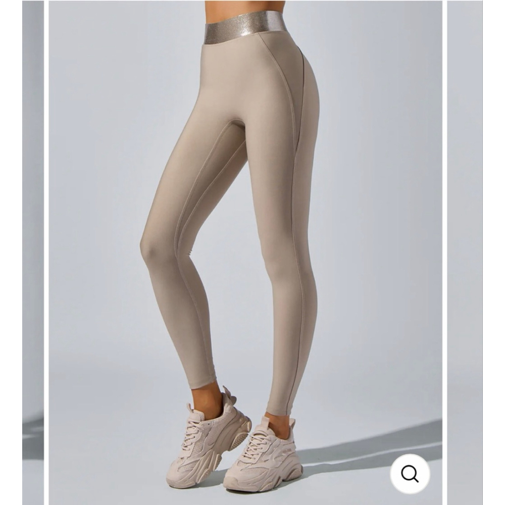 Heroine Sport X Mona Kattan Lina Leggings S Beige Gold